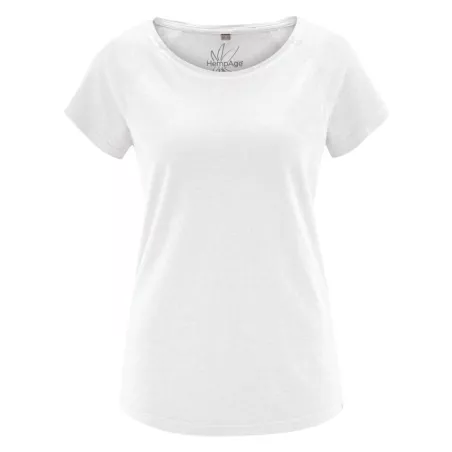 Tee-shirt uni femme manches raglan