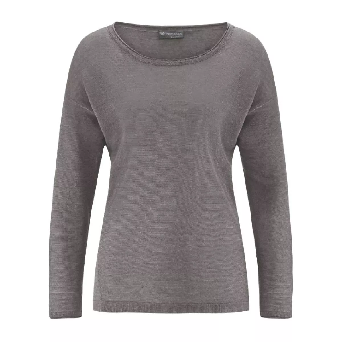 Pull léger femme 100% chanvre naturel tissu tricoté