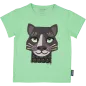 T-shirt enfant jaguar vert coton bio et écoresponsable