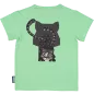 T-shirt enfant jaguar vert coton bio et écoresponsable