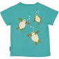 T-shirt enfant vert tortue coton bio et écoresponsable