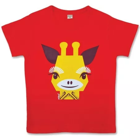 T-shirt girafe de la marque coq en pâte