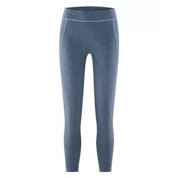 Pantalon leggings couleur titan pour le yoga coton bio et chanvre