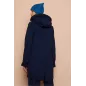 Parka en coton bio, bleu marine, kba et vegan