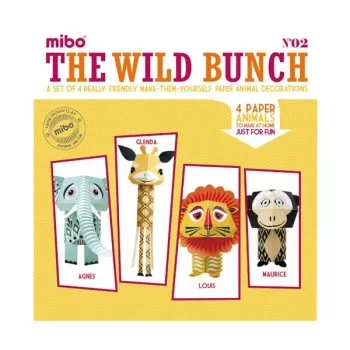 Paper toys - the wild bunch