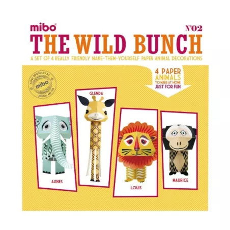 Paper toys - the wild bunch