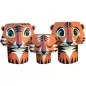 Paper toys - the Tiger trio