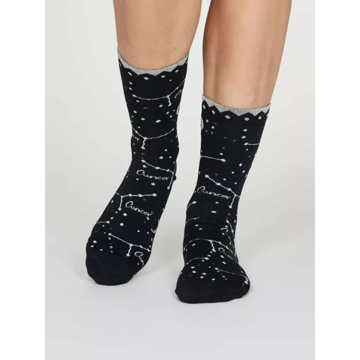 Chaussettes signes astrologiques pour femme en bambou