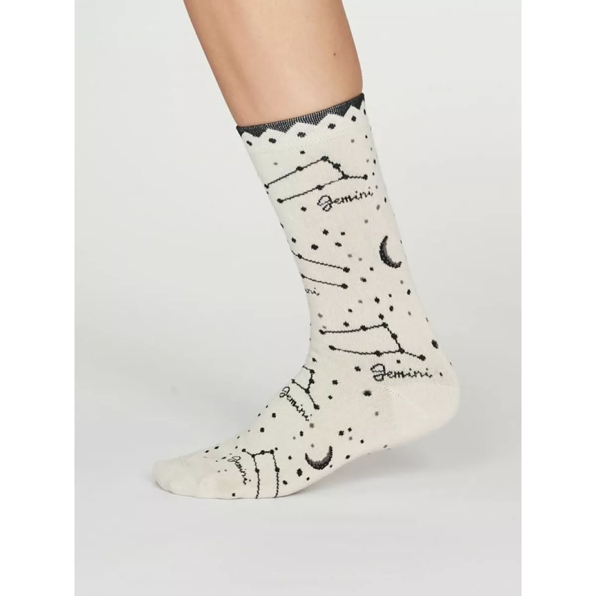 Chaussettes signes astrologiques pour femme en bambou