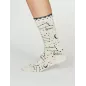 Chaussettes signes astrologiques pour femme en bambou