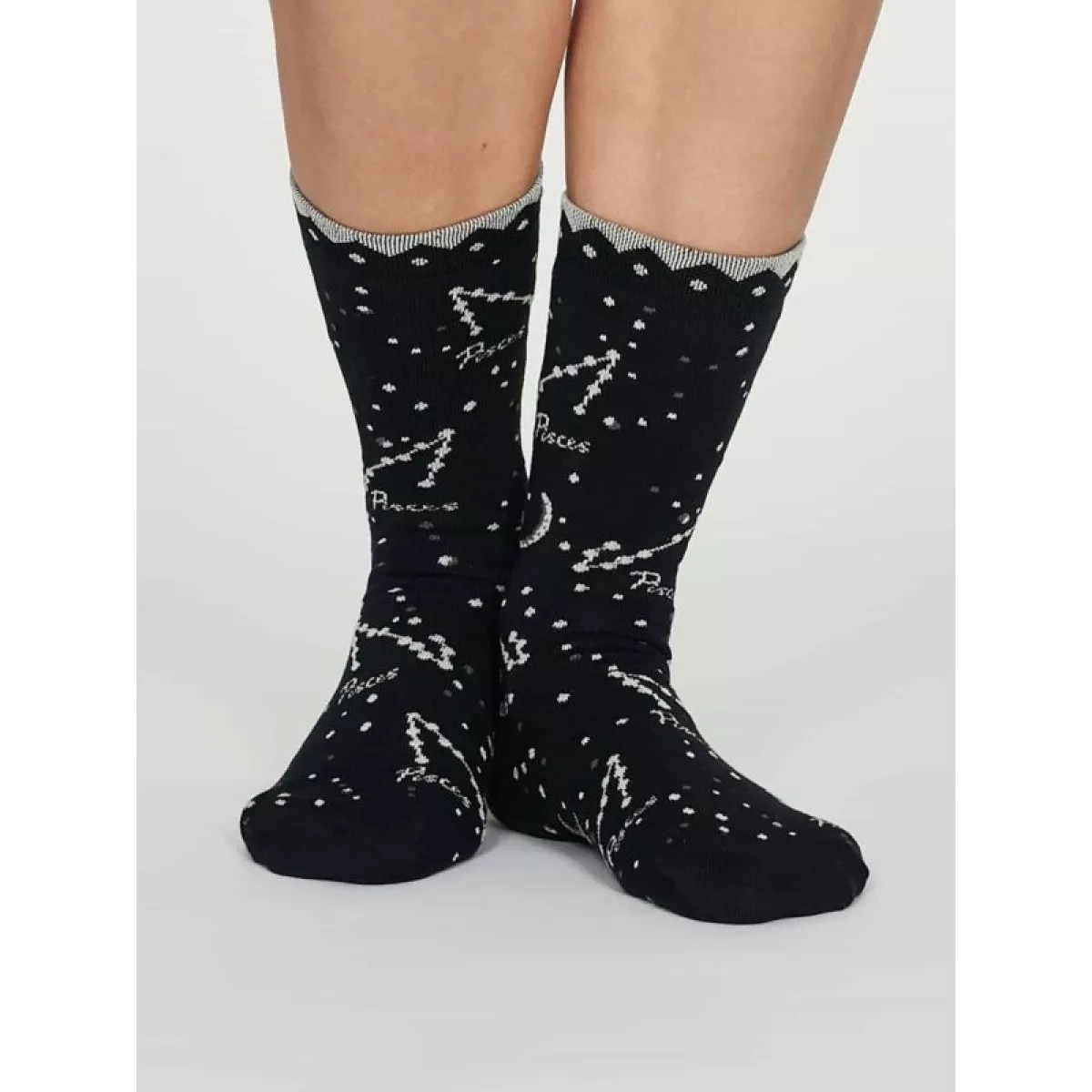 Chaussettes signes astrologiques pour femme en bambou