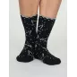 Chaussettes signes astrologiques pour femme en bambou