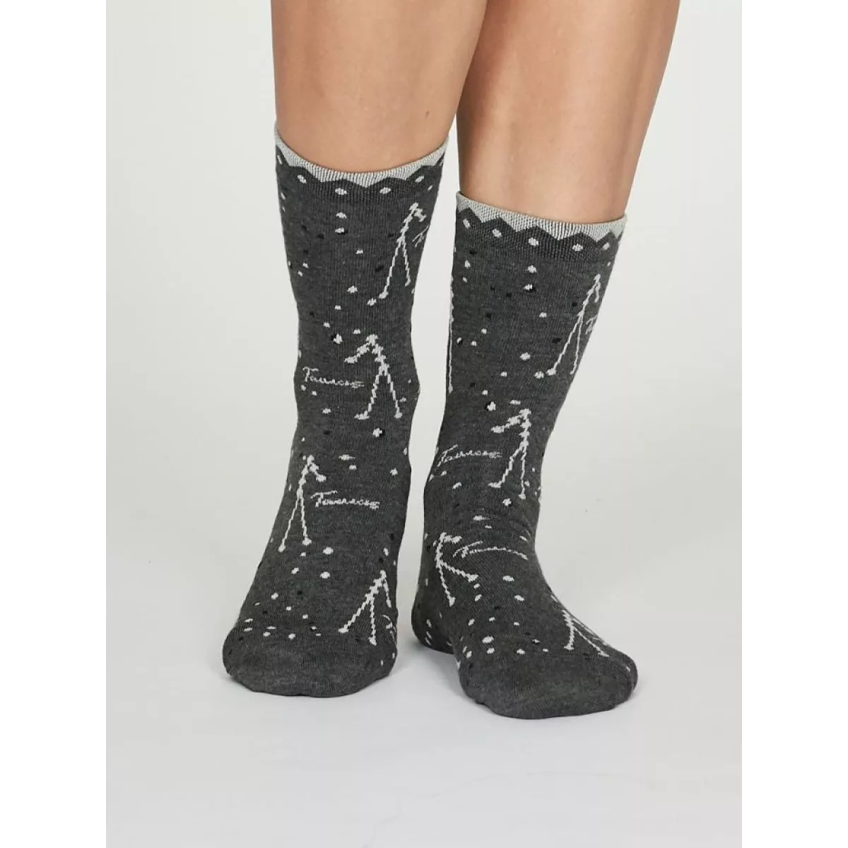 Chaussettes signes astrologiques pour femme en bambou