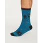 Coffrets cadeaux bio 4 paires de chaussettes homme en bambou thème jazz