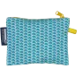 Porte-monnaie bleu enfant en coton bio tortue  