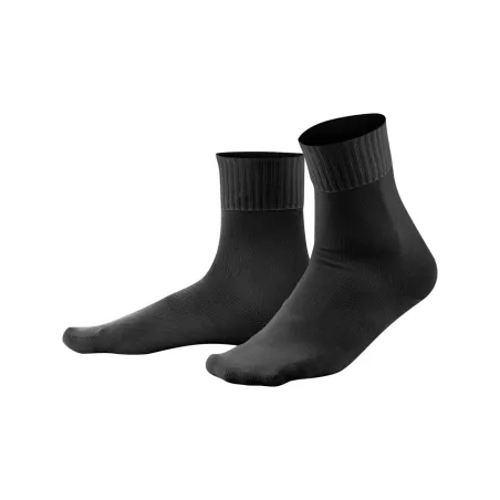 Chaussettes spécial confort noir en coton biologique