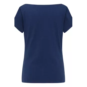 Chemise Jersey unicolore bleue dos