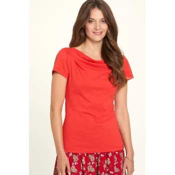 Chemise Jersey unicolore rouge photographie