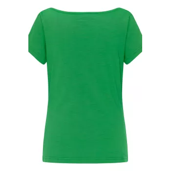 Chemise Jersey unicolore verte dos