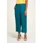 Pantalon en 100 % EcoVero, ample, couleur atlantique