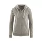 Veste femme, zippée à capuche 100% coton bio