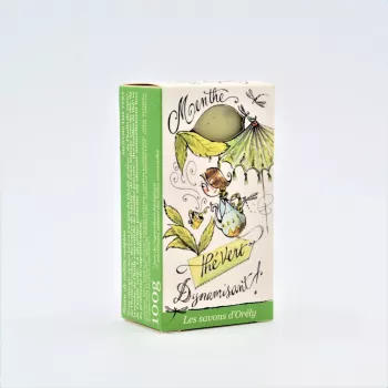 Savon bio menthe thé vert de la savonnerie Les Savons d'Orély