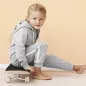 Sweat gris en coton bio pour enfant 