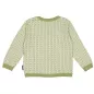 Pull vert tricot enfant coton bio rhinocéros