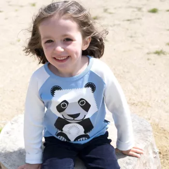 T-shirt éthique pour enfant de la marque Coq en Pâte