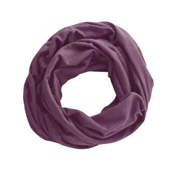 Echarpe coton bio et chanvre Kaa violet purple