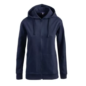 Sweat à capuche femme bleu marine