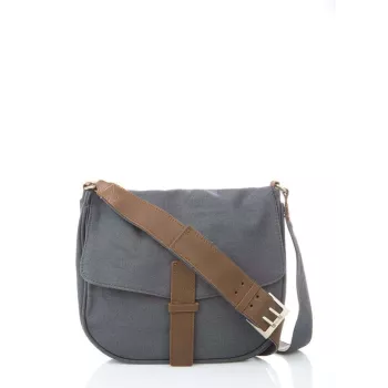 Sac bandoulière design anthracite