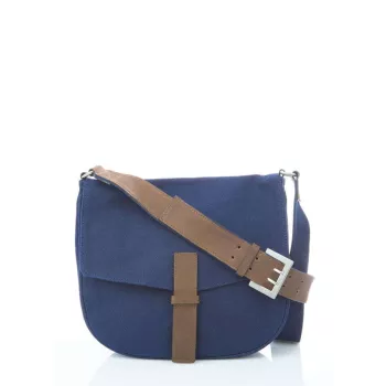 Sac bandoulière design bleu