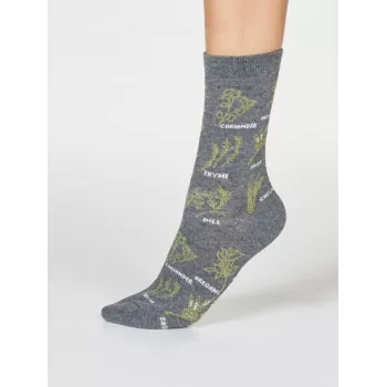 Chaussettes imprimé des plantes et leurs noms