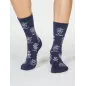 Boîte cadeau chaussettes bambou imprimé jardinage