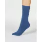 Chaussettes moelleuses rouges, bleues ou grises