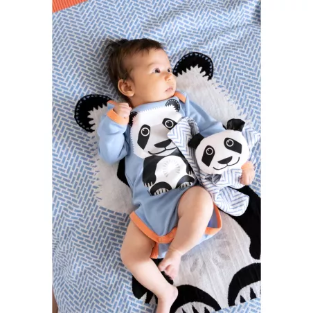 Doudou panda bébé