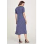 Robe EcoVero bleue