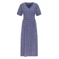 Robe EcoVero bleue