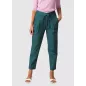 Pantalon bio vert coton