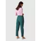 Pantalon bio vert coton