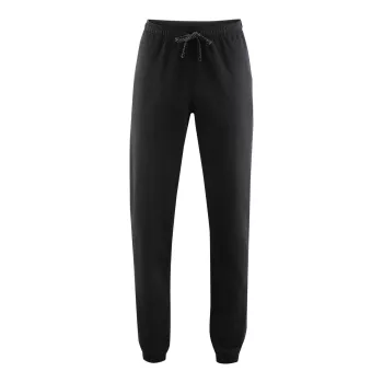 Pantalon de jogging 100% coton bio noir