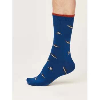 Chaussettes bambou et coton bio Animaux Marin requin 