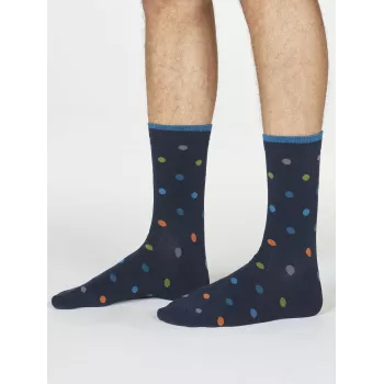 Chaussettes bambou et coton bio Montagne Pois