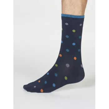 Chaussettes bambou et coton bio Montagne Pois 