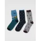 Chaussettes bambou et coton bio Montagne