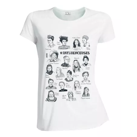 Tee-shirt coton bio "Influenceuses" 