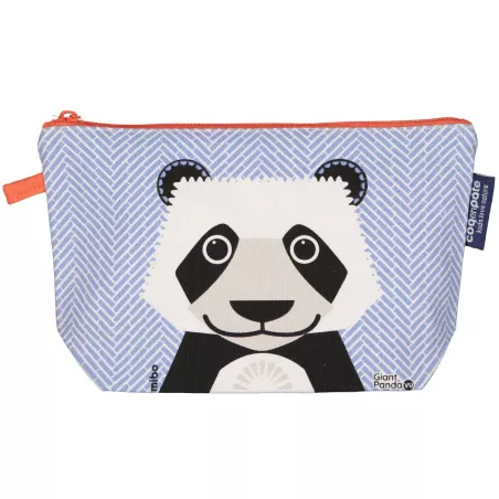 Trousse coton bio Panda