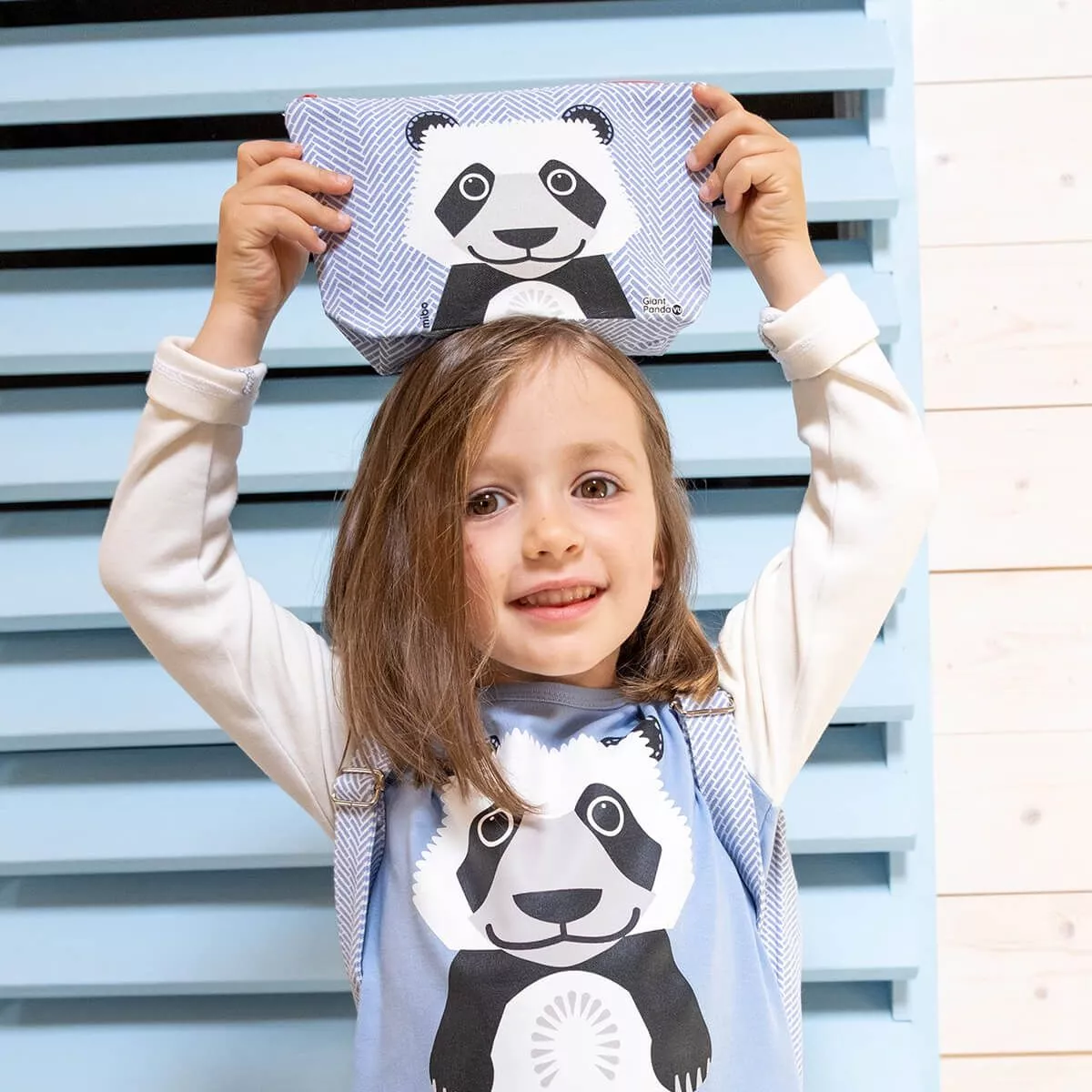 Trousse coton bio Panda