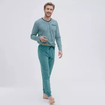 Pyjama bio, ensemble manches longues homme